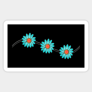 Funky Flowers Sticker